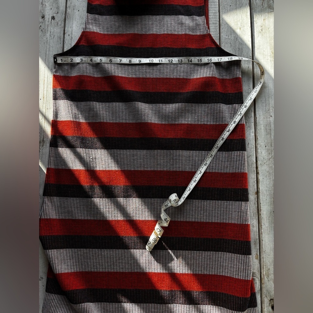 LOFT Striped Sleeveless Cowl Neck Maxi Dress Medium - Picture 4 of 13